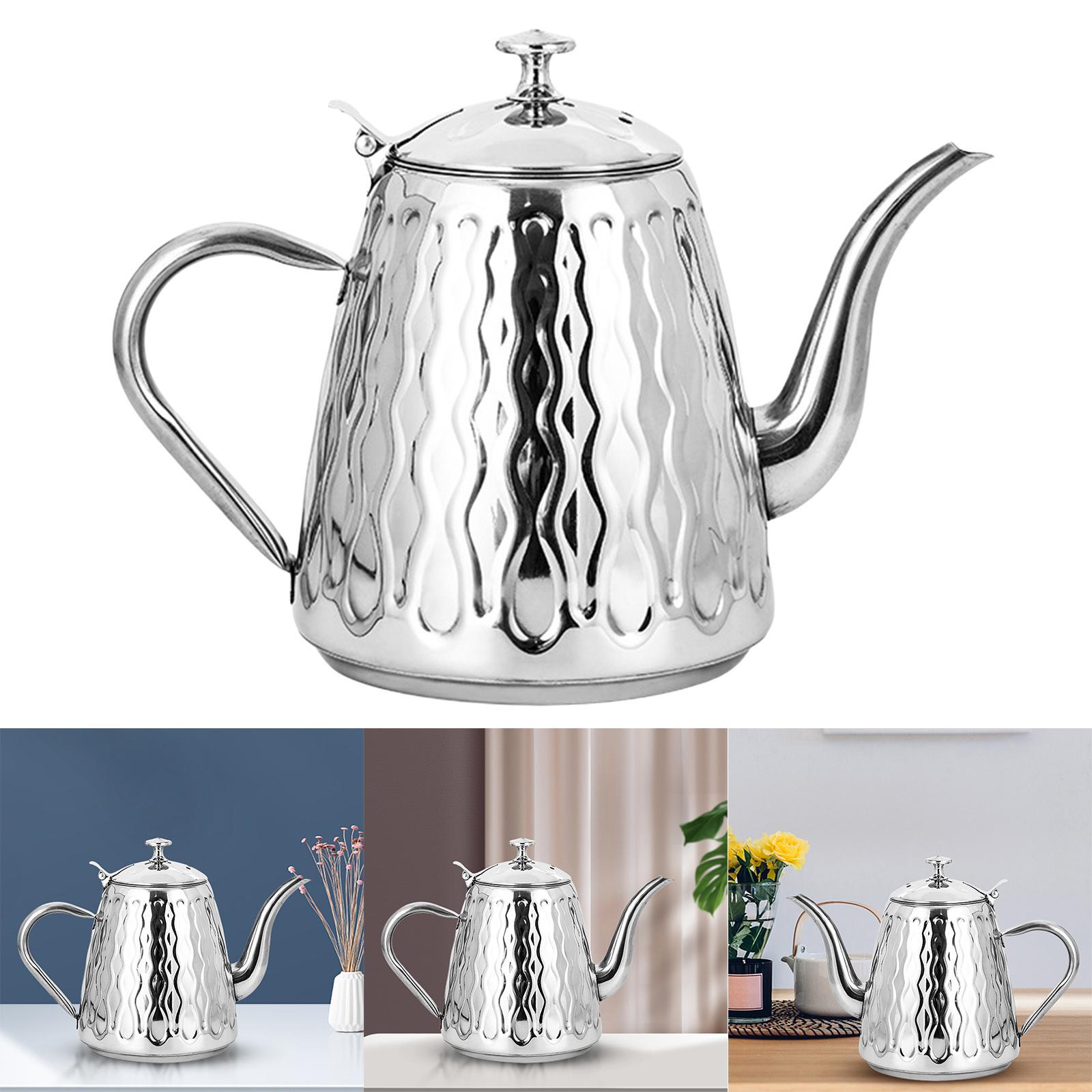 Tea Kettle Fast Heating Coffee Brewer Pot Tea Warmer for Induction Electric