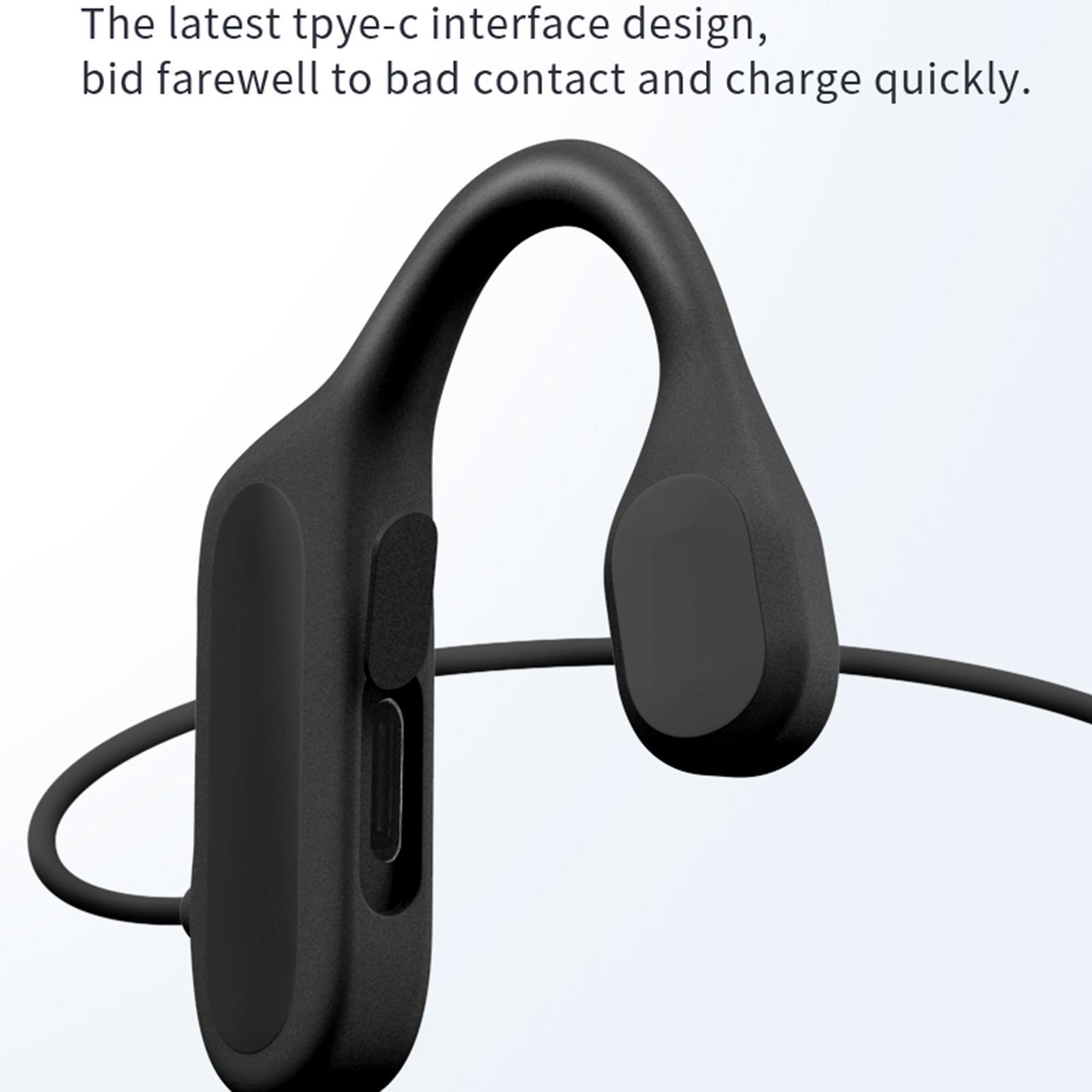 Headphones Double Ears Headset for Driving Indoor Fitness Black