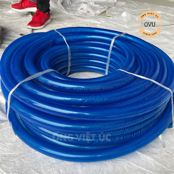 Ống nhựa PVC lưới dẻo phi 48mm cuộn 50m- Ống nhựa mềm dẫn nước Việt Úc