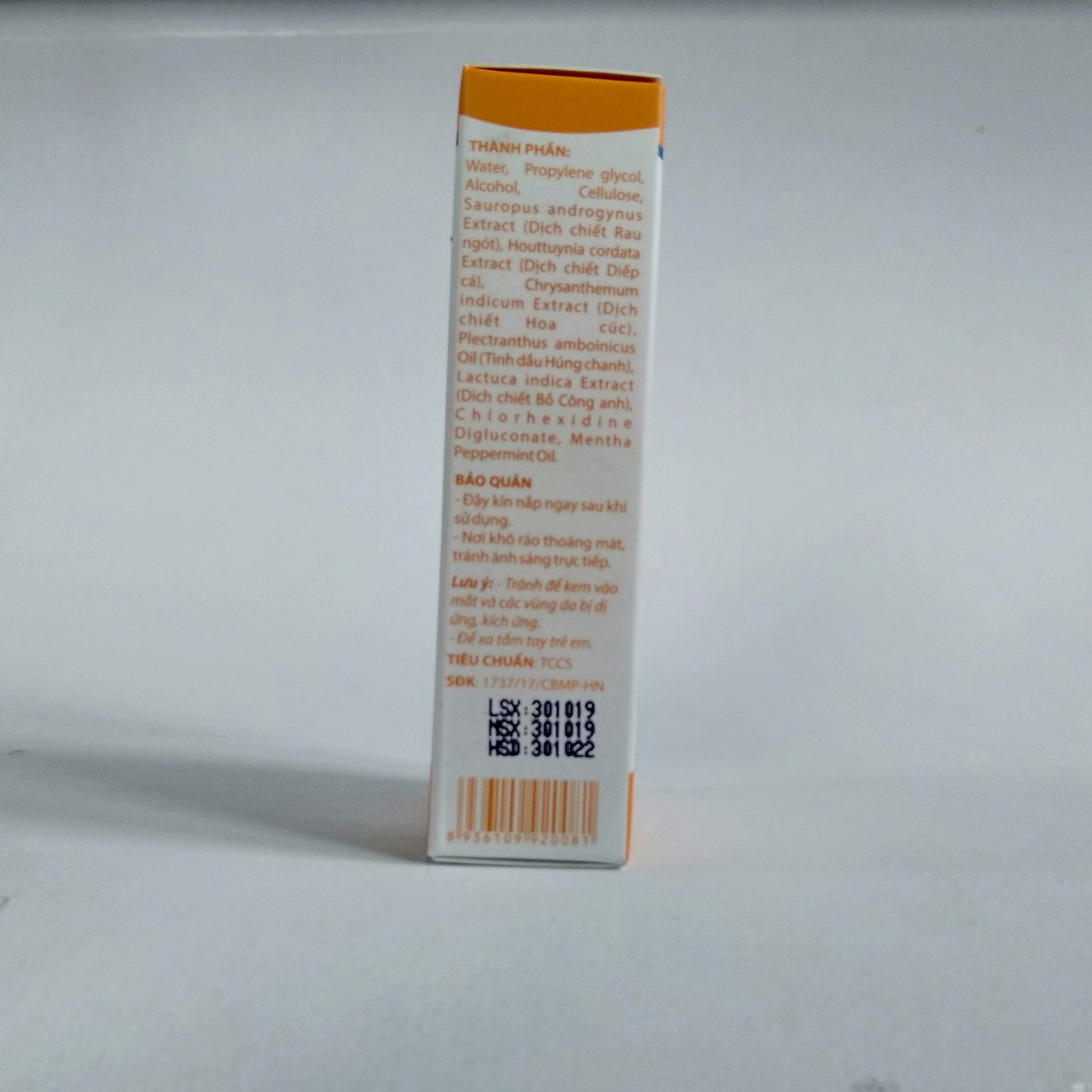 Gel bôi nhiệt miệng thảo dược LACTUCA chứa dịch chiết các dược liệu diếp cá, hoa cúc, húng chanh, không còn nỗi lo đau lợi, viêm lợi, nhiệt miệng- tuýp 10g, hàng chính hãng