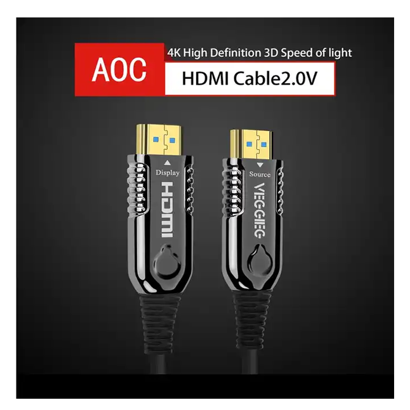 Cáp HDMI Quang 10m chuẩn 4K60Hz Thương Hiệu Veggieg VH707 Hàng Chính Hãng