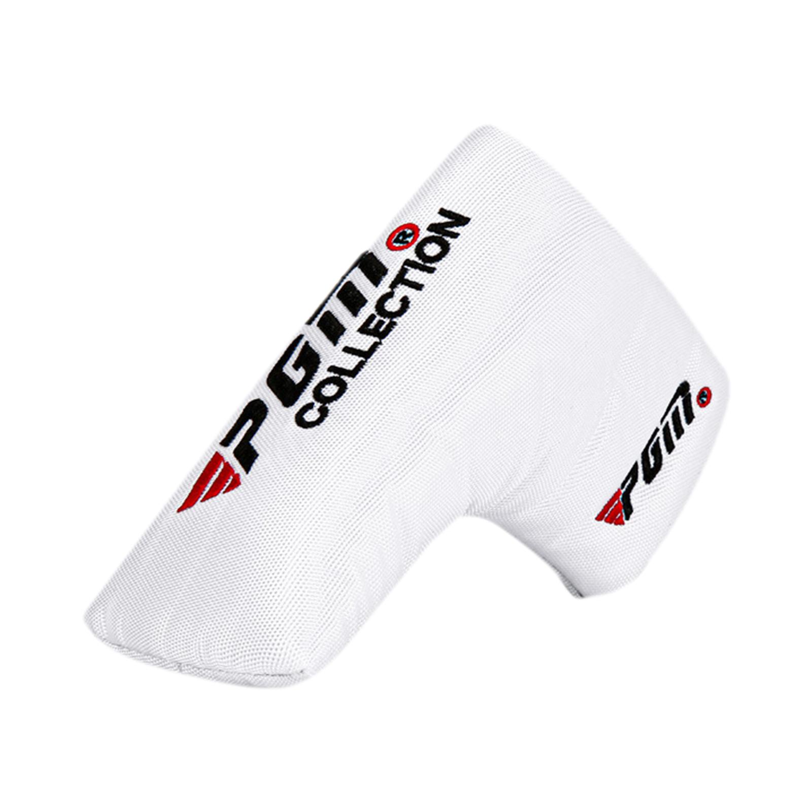 Golf Club Head Cover Wear Scratch Resistant Nylon Protective Portable Golf Club Headcovers Golf Putter Club Cover