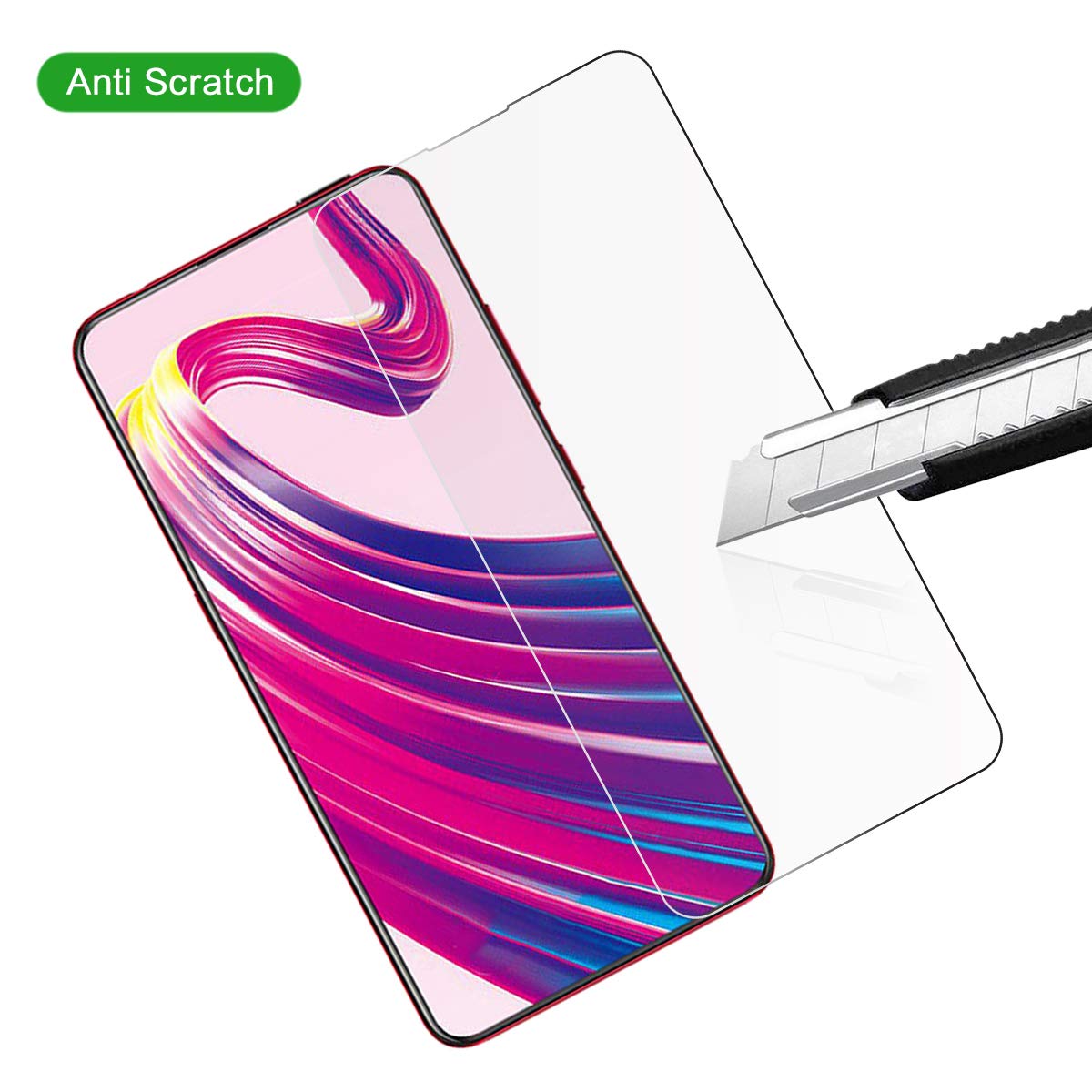 Miếng dán kính cường lực cho Vivo V15 - Hàng nhập khẩu