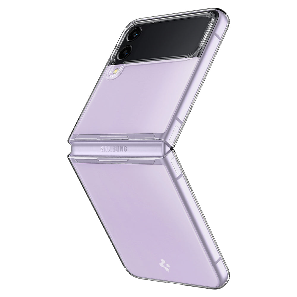 Ốp lưng Spigen Airskin Clear cho Samsung Galaxy Z Flip 3 - Thiết kế trong suốt, chống sốc, viền camera cao - Hàng chính hãng