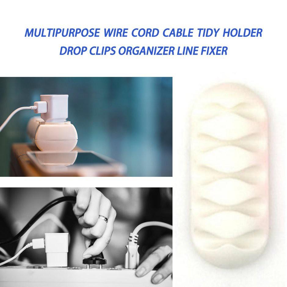 Kẹp Giữ Dây Cáp 5 Lỗ Tiện Lợi
