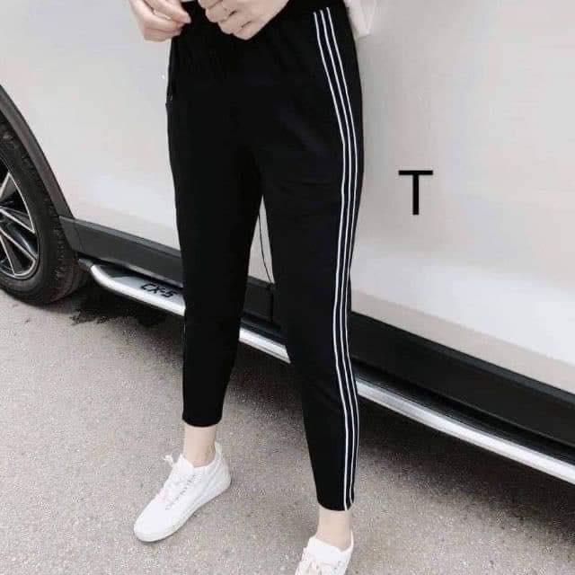 Quần thể thao viền trắng nhỏ chất đẹp