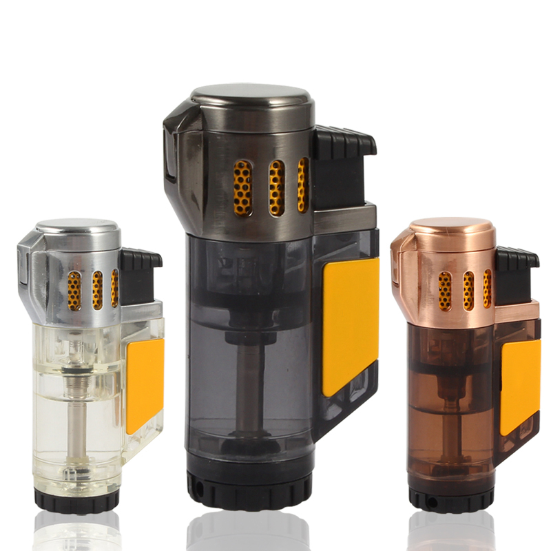 Vỏ Hột Quẹt Bật Lửa Khò 3 Tia  COB373 Thiết Kế Đẹp Độc Lạ - Dùng Gas Cao Cấp