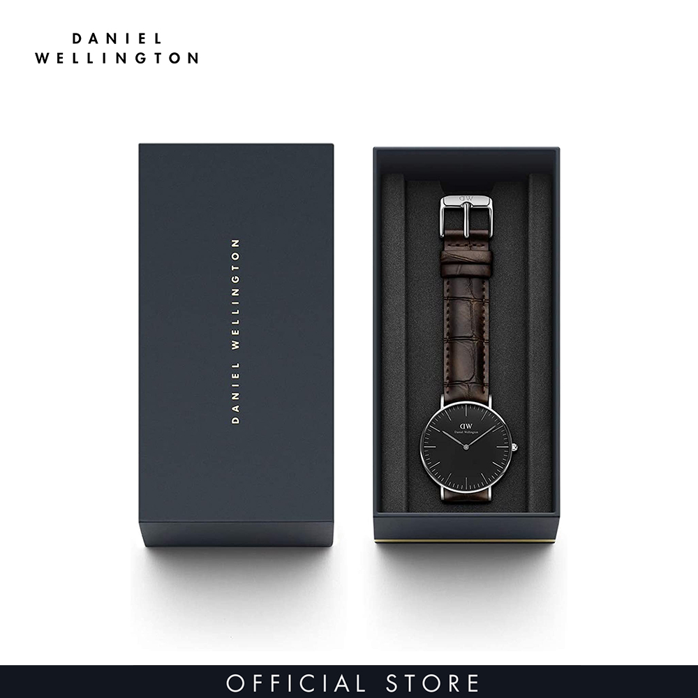 Đồng hồ Nam, Nữ Daniel Wellington dây da - Classic York 36mm DW00100146