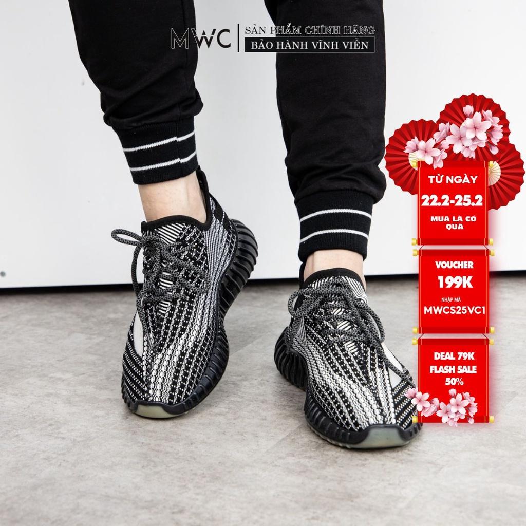 Giày Thể Thao Nam thời trang MWC giày sneaker vải dệt cá tính thời thượng NATT - 5329