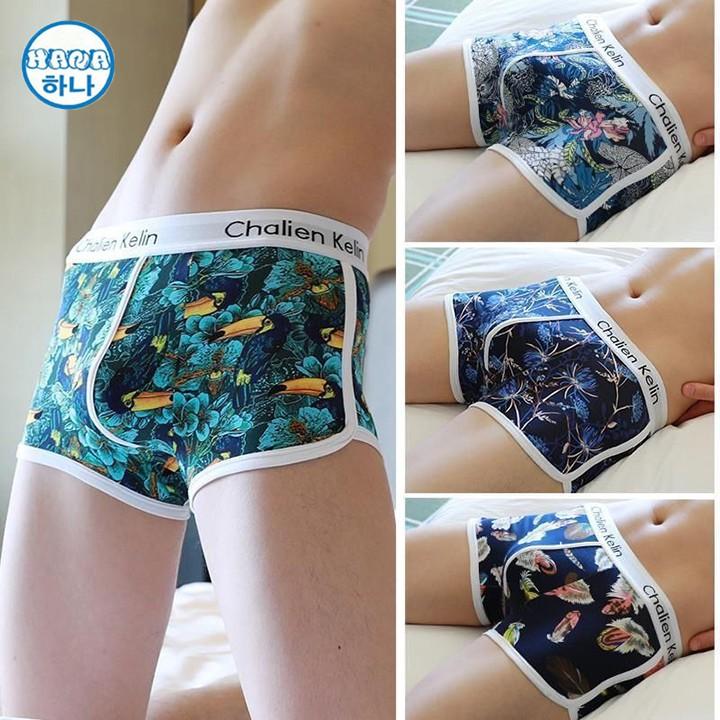 Combo 3 quần lót nam boxer kiểu dáng thể thao cá tính cao cấp 5XL(82-102 KG) BIG SIZE SIZE LỚN quan lot nam quần sip nam