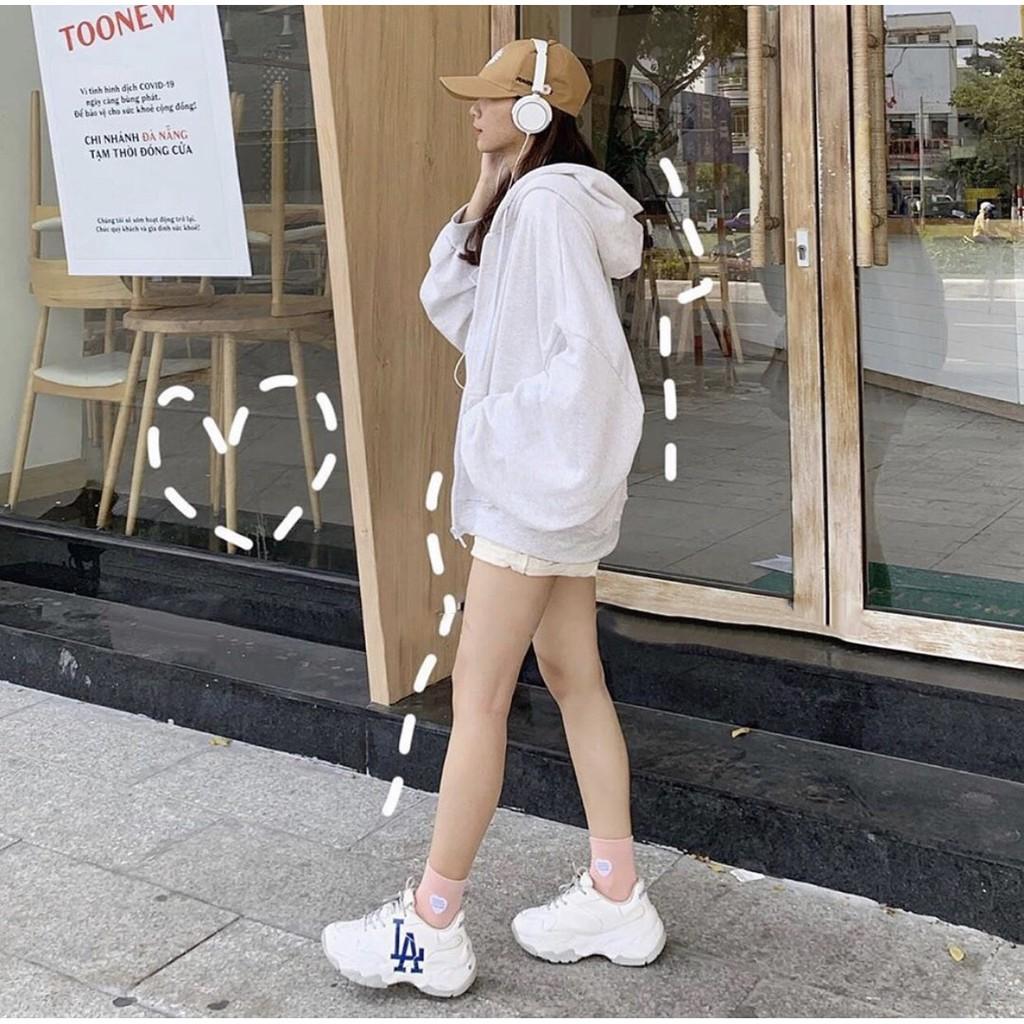 Áo KHOÁC Hoodie LỬNG CUTE Nữ Ulzzang Unisex 1hitshop