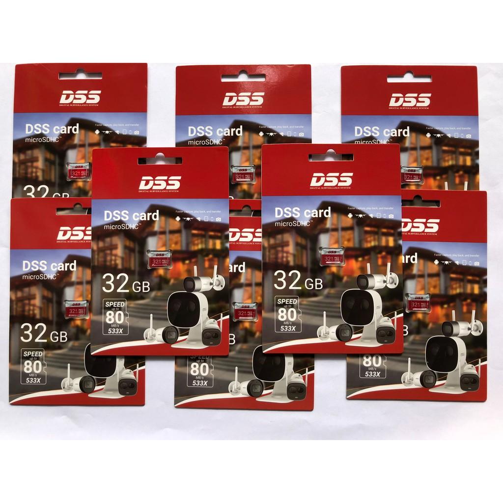 Thẻ nhớ điện thoại, máy ảnh, camera Micro SD 32GB DSS bảo hành 5 năm chính hãng