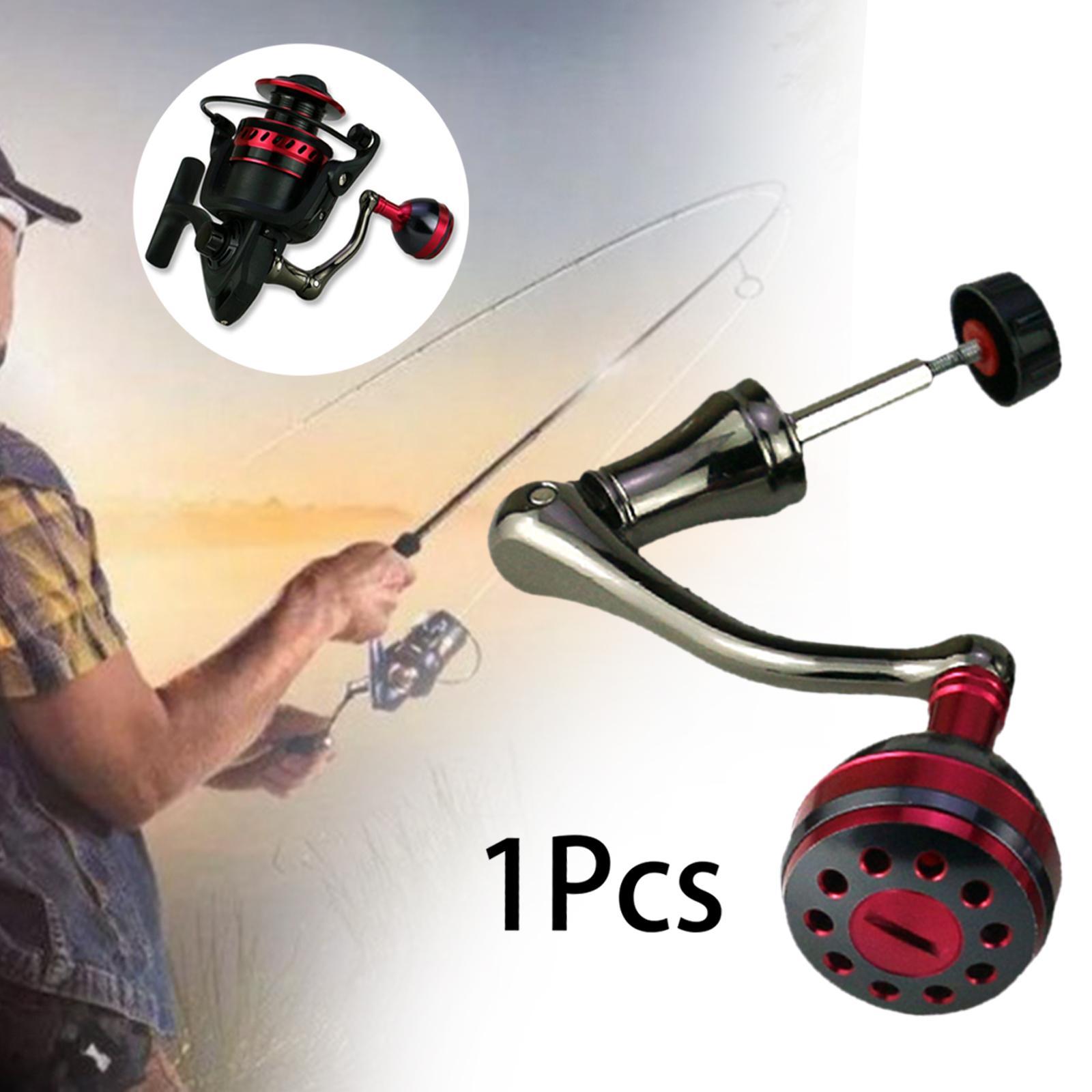 Fishing Reel Handle, Rocker with Round Knob Rocker Grip Maintenance Accessories Crank Handle Power Reel Handle