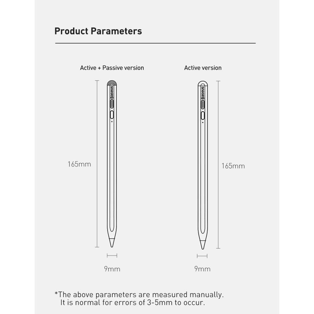 Bút cảm ứng cho Ipad Active&Passive Pencil 3 siêu nhạy ️ ️