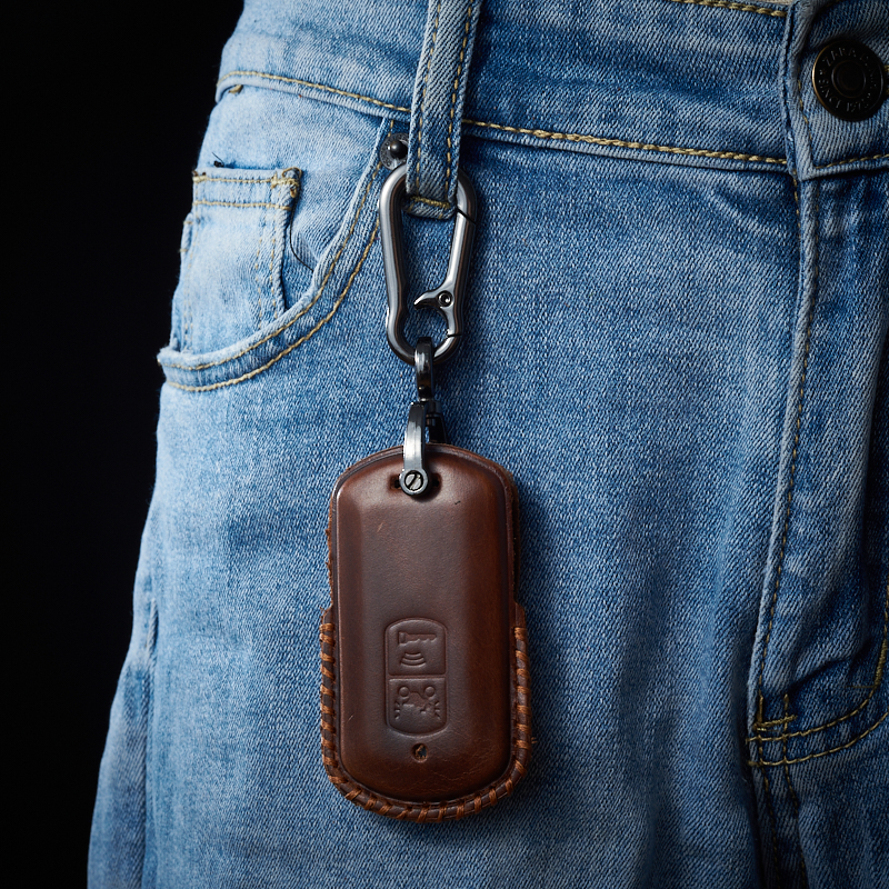 Bao Da Chìa Khóa dành cho Handmade Honda Air Blade Da Bò