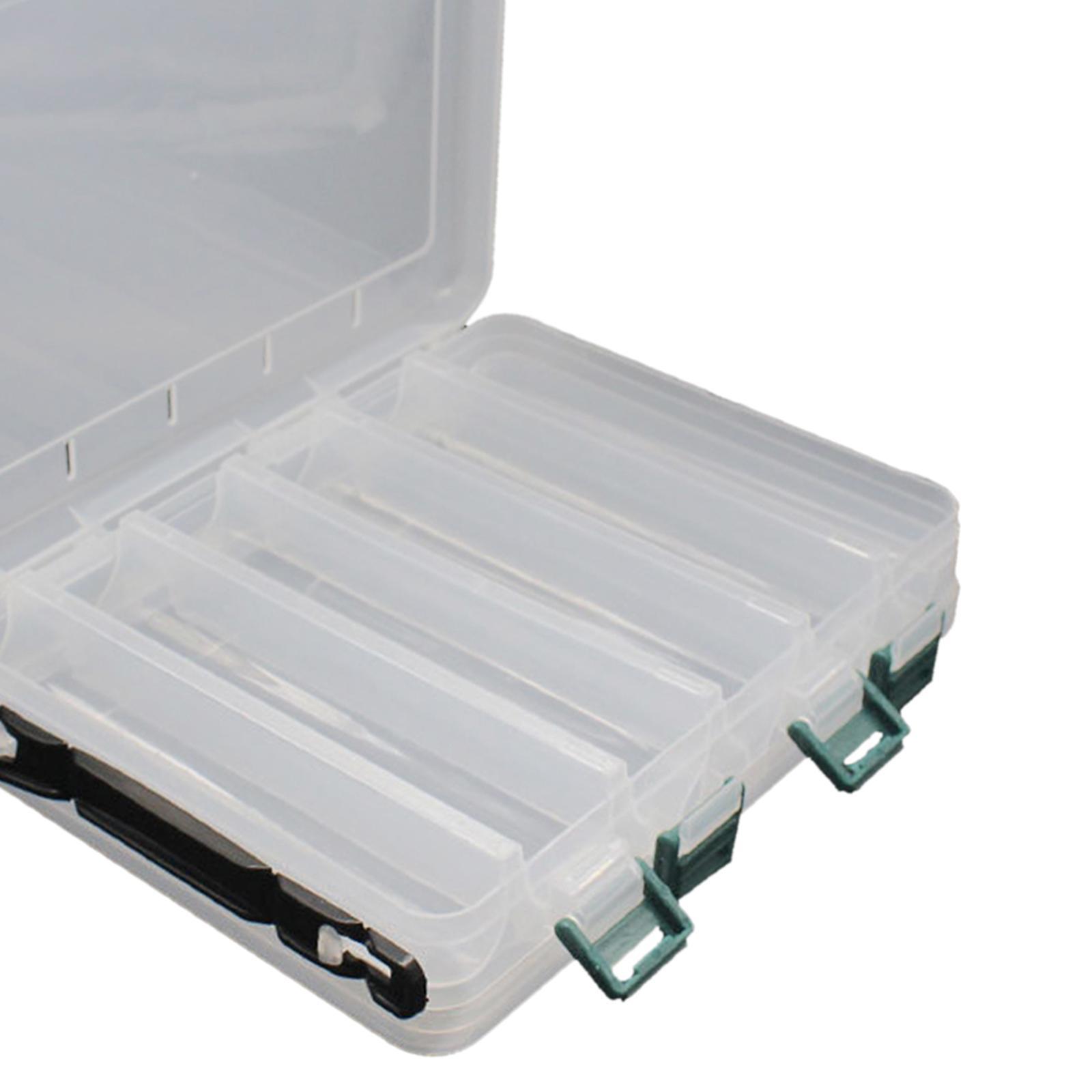 Tackle Box Tackle Storage Lure Hooks Multi Compartments Fishing Gear Accessory Removable Handle Portable Fly Fishing Organizer