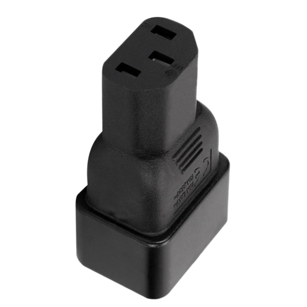 IEC 320 C20 3 Nam Để C13 Cắm Cái Bộ Chuyển Đổi Nguồn Điện Adapter