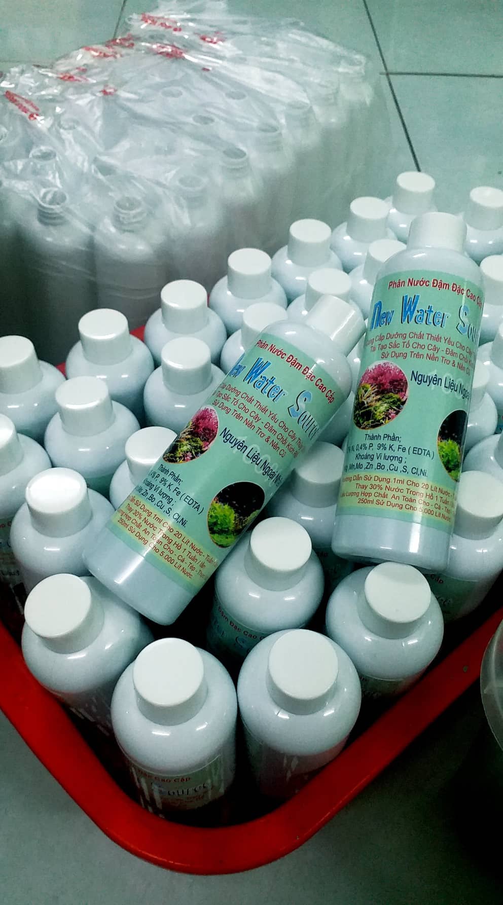 Phân Thủy Sinh Đậm Đặc - Chai 250ml - Loại Cao Cấp