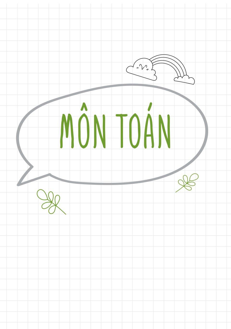 Sổ Tay Kiến Thức Toán Văn Anh Lớp 6