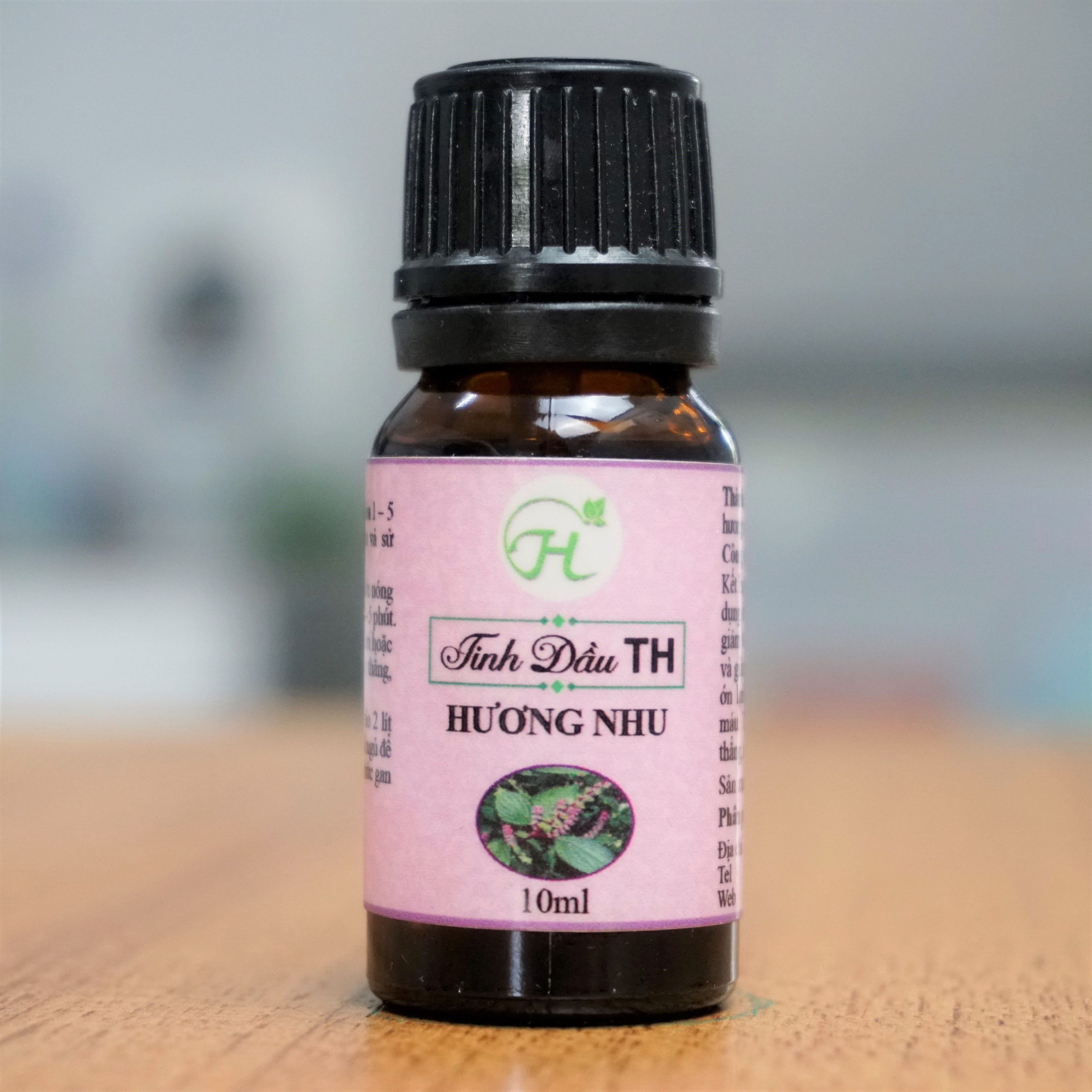 Tinh dầu Hương Nhu TH Việt Nam 100ml nguyên chất 100% - Chất Lượng Và Mùi Hương Vượt Trội- Có Giấy Tờ Kiểm Định Đầy Đủ