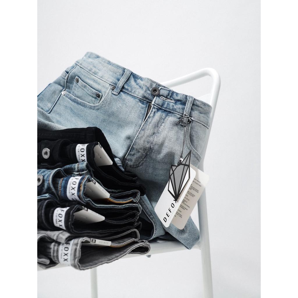 QUẦN SHORT JEAN nam trơn DF S23 chất liệu jean cao cấp co giãn bền màu SJDF | LASTORE MENSWEAR