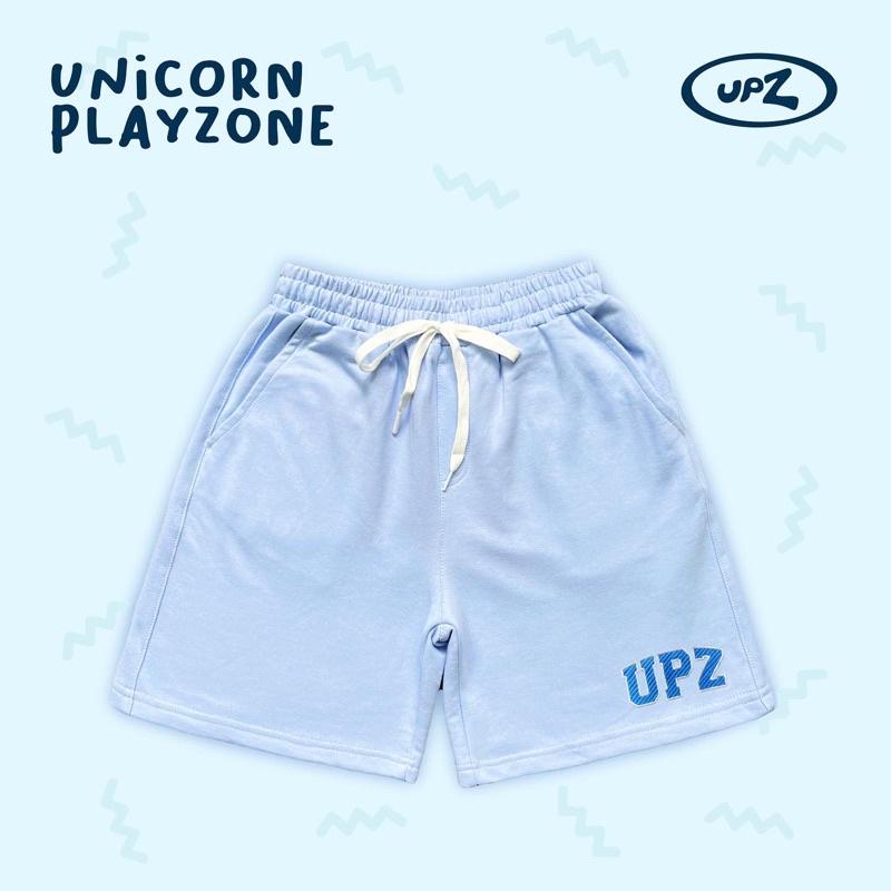 UPZ Quần Shorts Thun Thêu Chữ UPZ