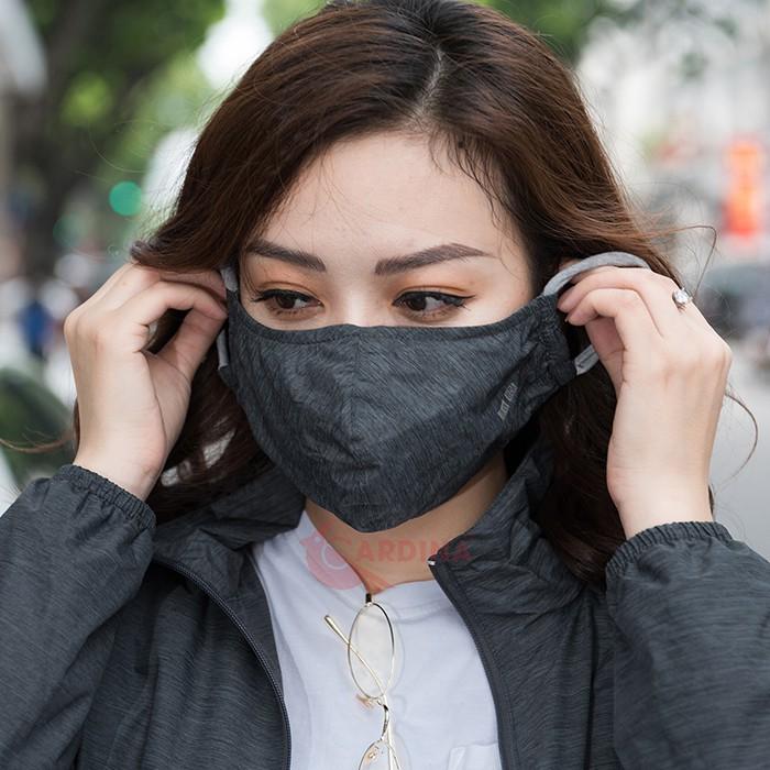 BÁN BUÔN SET 10 KHẨU TRANG VẢI GIÓ 3 LỚP - CHỐNG THẤM NƯỚC, NGĂN GIỌT BẮN