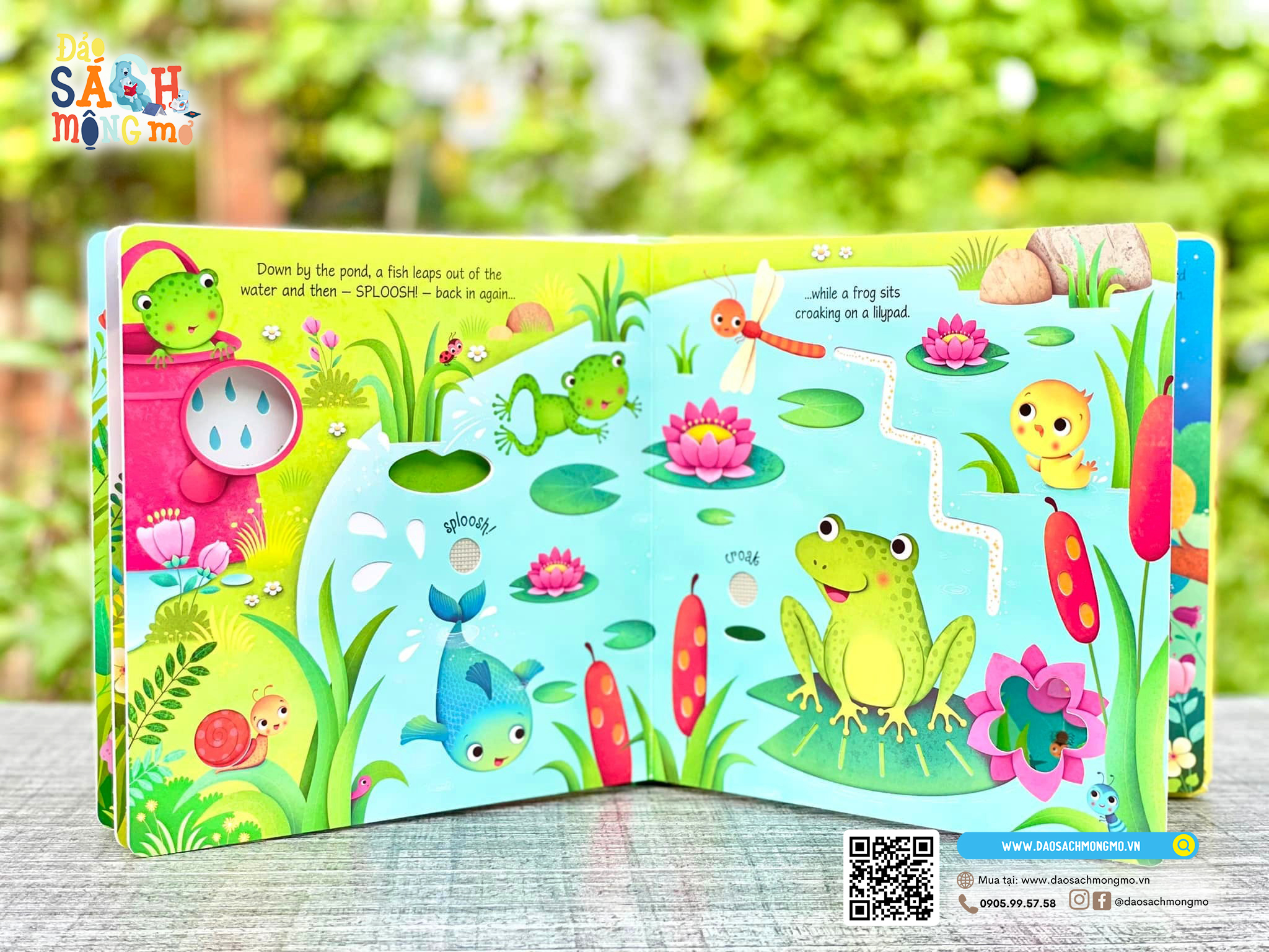 Đồ Chơi Âm Thanh Khu Vườn Nhỏ Garden Sounds Usborne