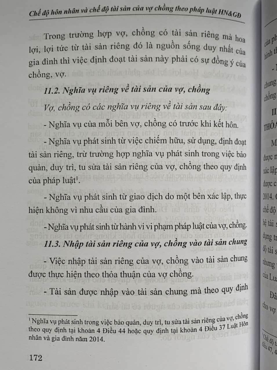 Chế độ hôn nhân và chế độ tài sản của vợ chồng theo pháp luật hôn nhân và gia đình (tái bản lần thứ nhất)