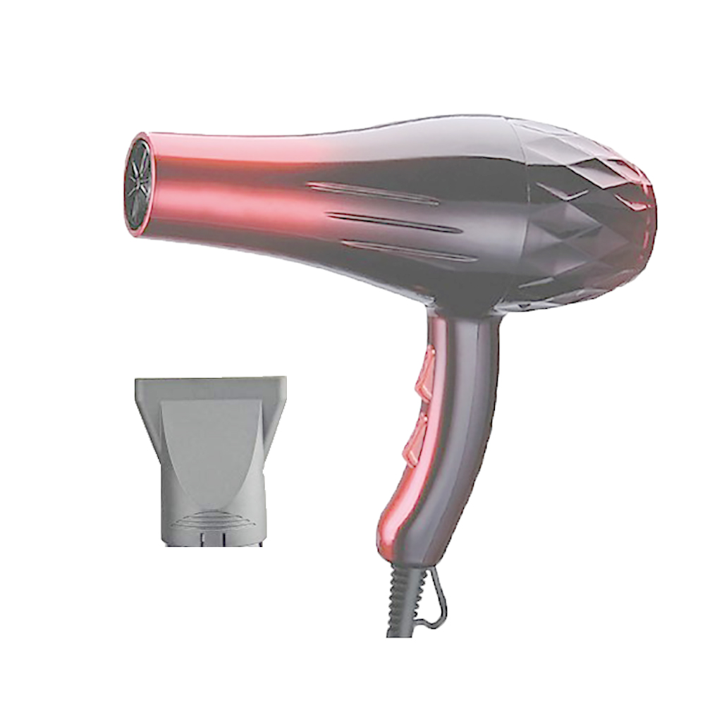 Máy sấy tóc DELIYA công suất lớn 2200W, 2 chiều nóng lạnh, cỡ trung, nhẹ, sấy êm - 03 tốc độ nhiệt và 02 tóc độ gió- tặng 01 phụ kiện