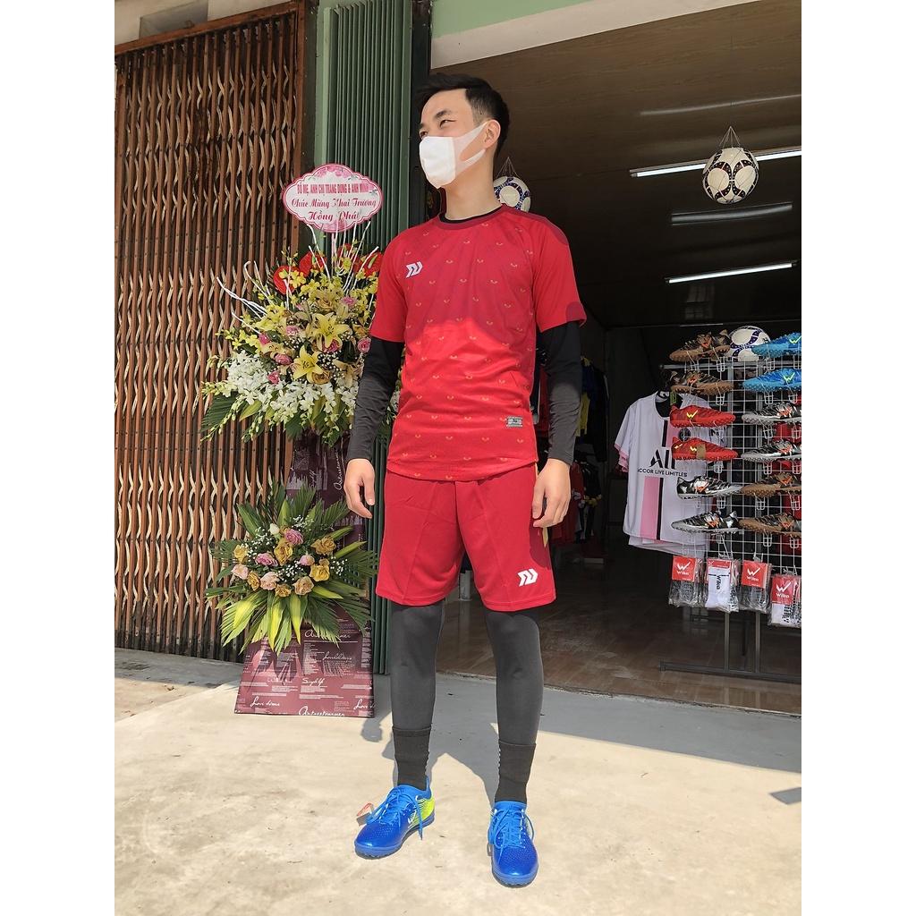 Áo bóng đá cao cấp chất vải gai lạnh tốt nhất năm 2022_2023