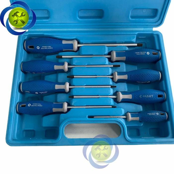 Bộ tua vít đầu sao 8 chi tiết C-Mart C0362