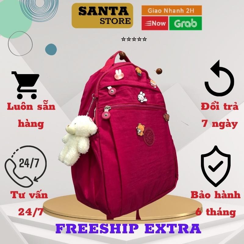 Balo vải dù thời trang nữ KL2129 đi học Ulzzang Hàn Quốc nhiều ngăn xinh xắn đựng Laptop