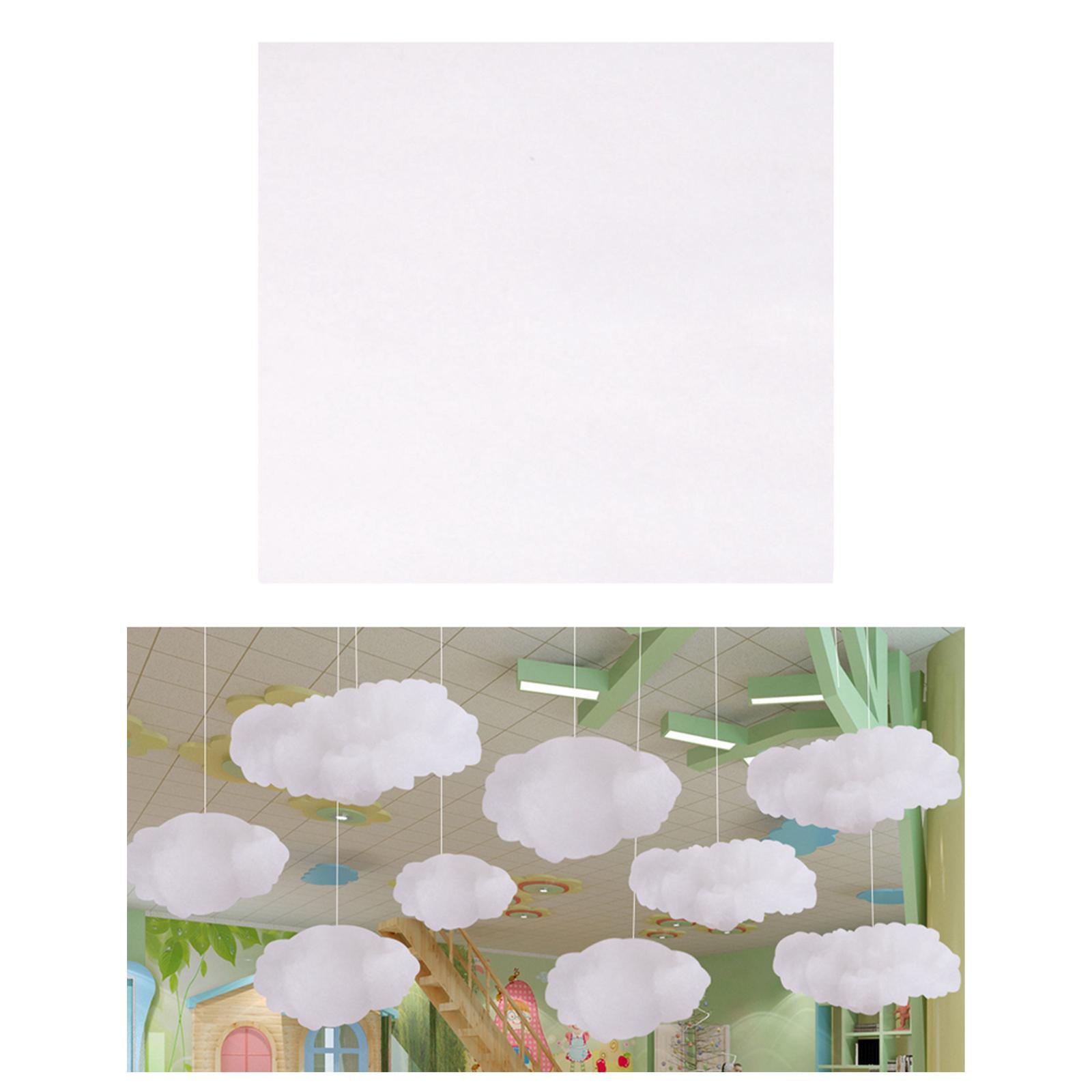 Artificial Snow DIY Clouds Covering Fake Snow Blanket for Shopping Mall Tree