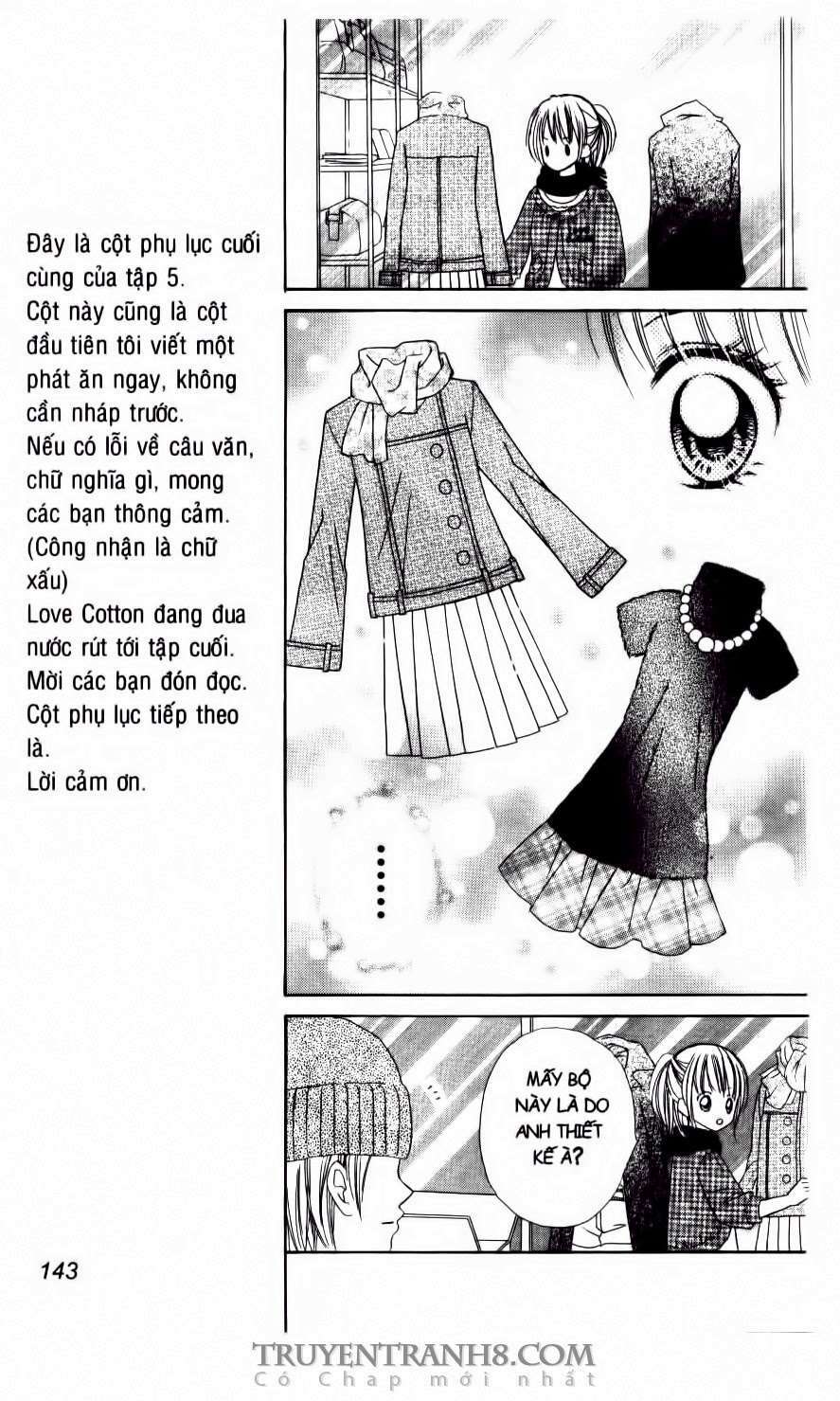 tiệm thời trang, love cotton chapter 29 29