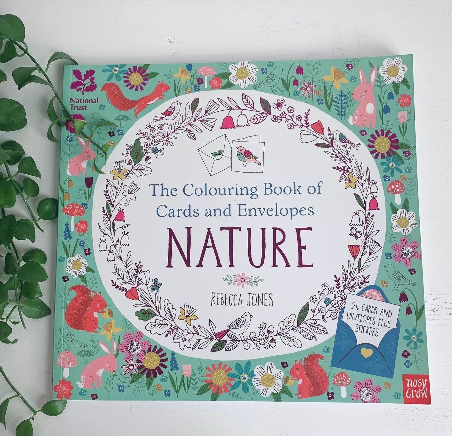 National Trust: The Colouring Book of Cards and Envelopes - Nature