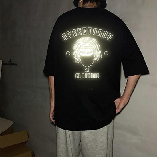 Áo Thun  Phản Quang  Nam Nữ In hình CLOTHING , áo chất, đi đêm, đi phượt bao ngầu, nhìn đã mắt