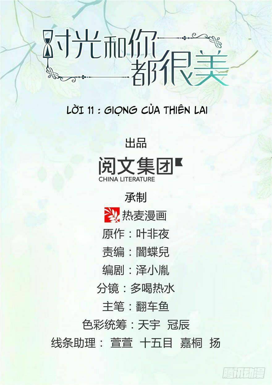 thời khắc và em điều đẹp chapter 11 1