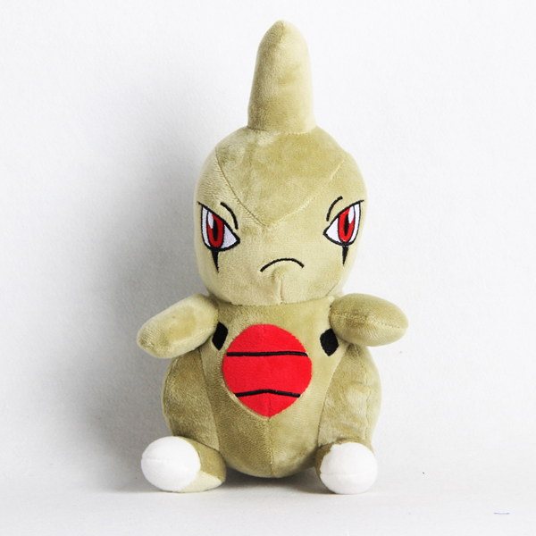 Gấu Bông Pokemon - Khủng Long Xanh Larvitar Yogiras (30 Cm) Gb277 (Tặng 1 Móc Khóa Dây Da Pu Đính Đá Lấp Lánh Màu Ngẫu Nhiên)