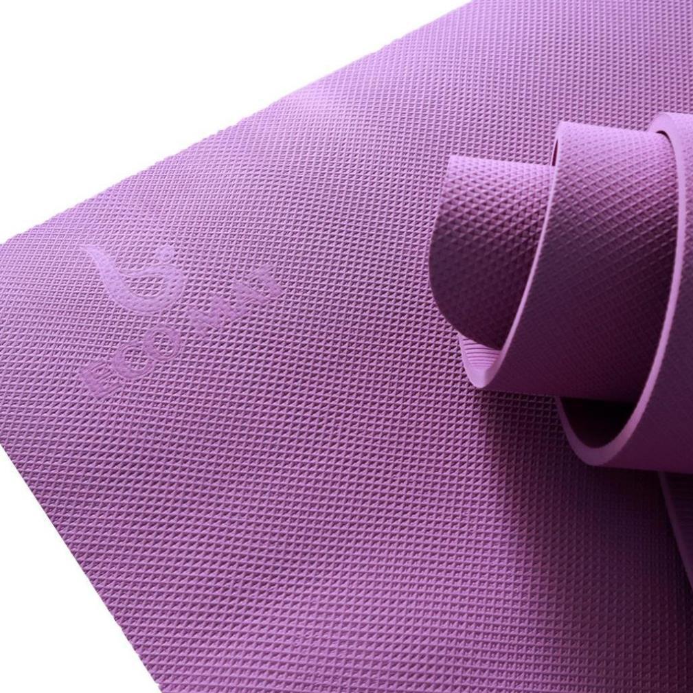 Thảm Tập Yoga S1ECO6MMTRON ECO MAT Thảm Tập Gym Chất Liệu TPE Cao Su Màu Sắc Thời Trang