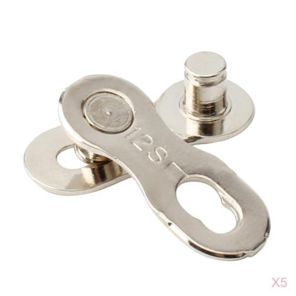 5 Pair Steel Bike Chain 12