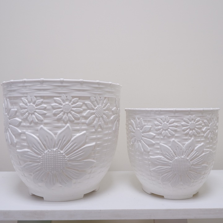 Chậu Hướng Dương nhỏ 17×10.5×15.5cm
