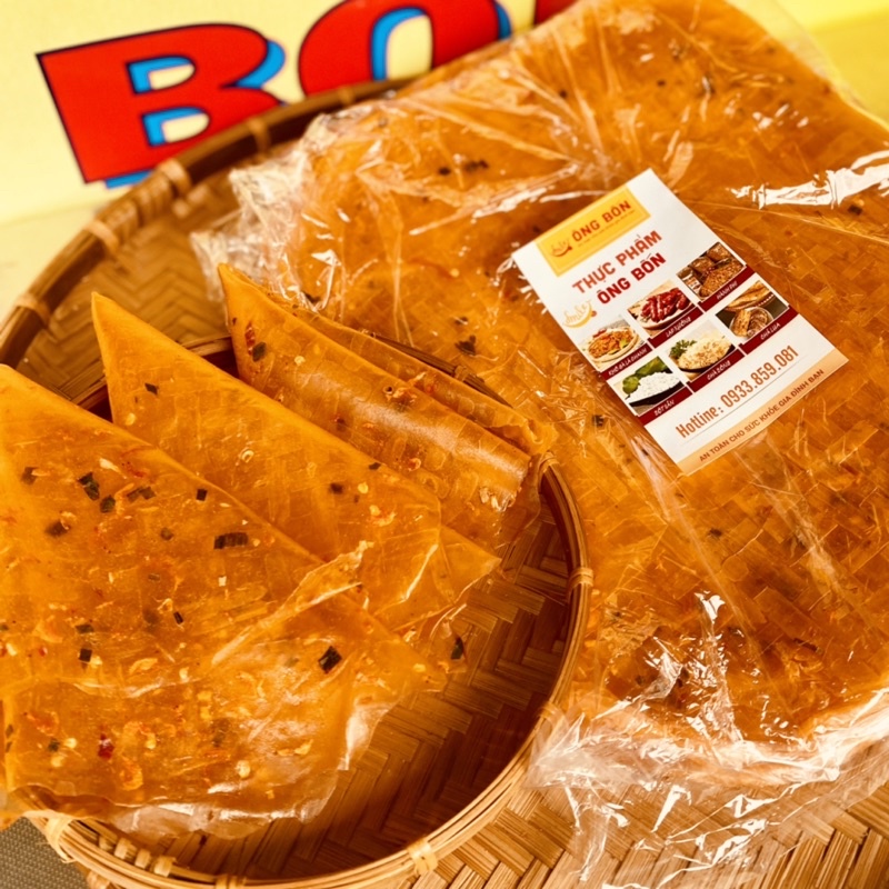 Combo Bánh Tráng Dẻo Tôm Bơ - Dẻo Tôm(500g)+(500g) Bơ Trứng