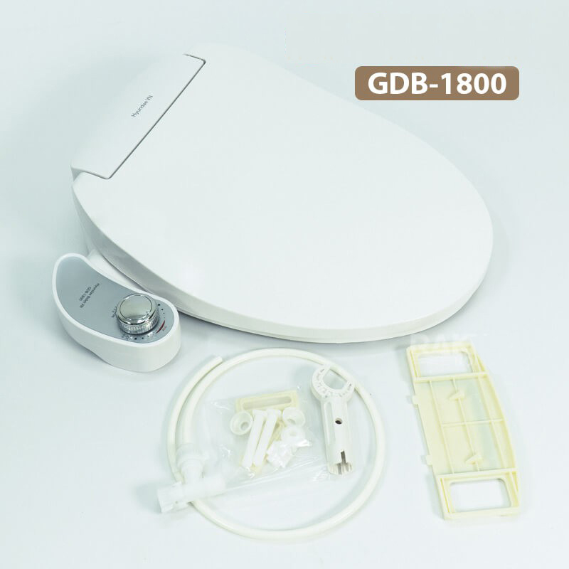 Nắp Bồn Cầu Thông Minh Hyundae Bidet GDB-1800 2 Vòi Lạnh