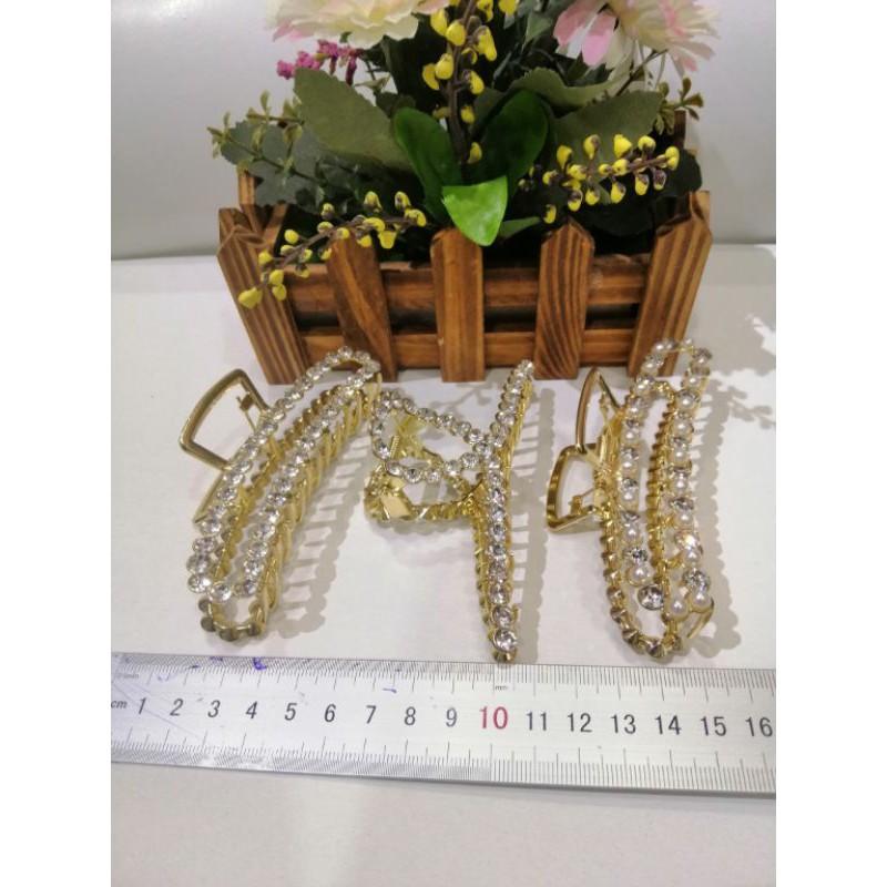KẸP GẤP KIM LOẠI ĐÍNH HẠT
