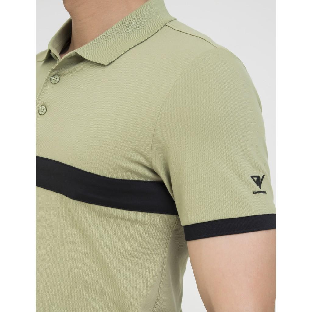 Áo thun polo nam cao cấp họa tiết kẻ ngang chất cotton mềm mịn thấm hút mồ hôi chính hãng DARNELL DN0BE1