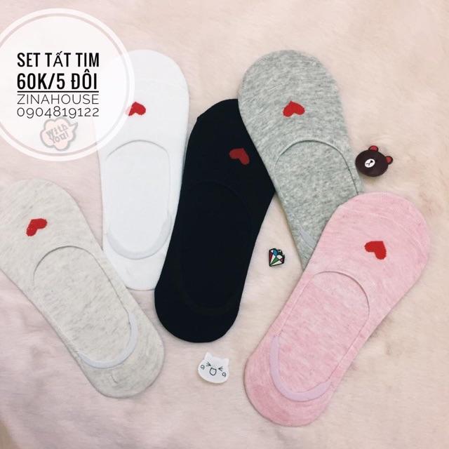 Set tất cổ ngắn cho nữ