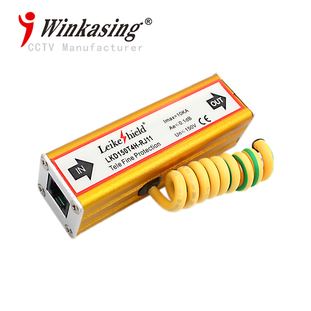 Thiết bị chống sét điện thoại WINKASING LKD150T4H-RJ11 - Hàng nhập khẩu