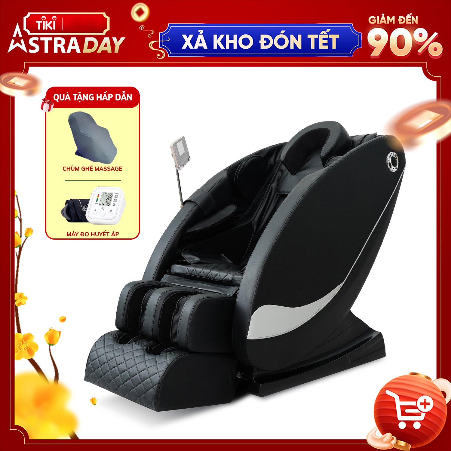 GHẾ MASSAGE TOÀN THÂN CÔNG NGHỆ NHẬT BẢN QUEEN CROWN QC-5S