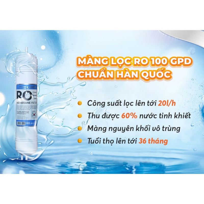 Máy Lọc Nước Nóng Lạnh Karofi Livotec 612 - 9 Lõi Lọc - Hàng Chính Hãng